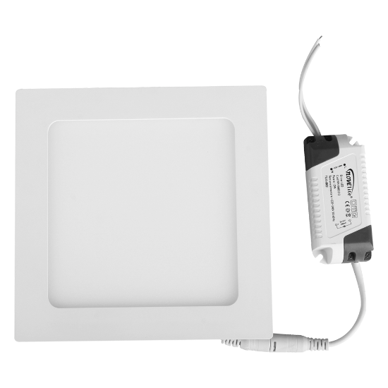 Imagine Mini Panou LED Patrat Alb ST 12W 6400K IP40 - NOVELITE