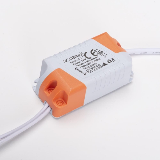Imagine Mini Panou LED Patrat Alb ST 24W 6400K IP40 - NOVELITE
