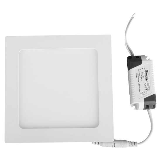 Imagine Mini Panou LED Patrat Alb ST 6W 2700K IP40 - NOVELITE
