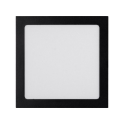 Imagine Mini Panou LED Patrat Negru ST 20W 6400K IP40 - NOVELITE