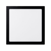 Imagine Mini Panou LED Patrat Negru ST 24W 6400K IP40 - NOVELITE