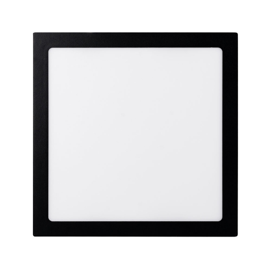 Imagine Mini Panou LED Patrat Negru ST 24W 6400K IP40 - NOVELITE