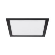 Imagine Mini Panou LED Patrat Negru ST 24W 6400K IP40 - NOVELITE
