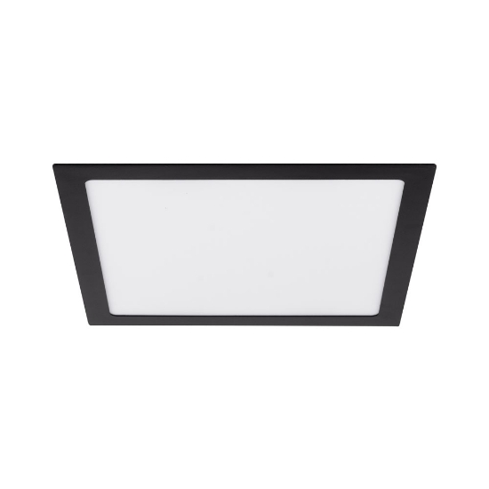 Imagine Mini Panou LED Patrat Negru ST 24W 6400K IP40 - NOVELITE