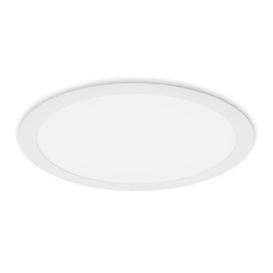Imagine Mini Panou LED Rotund Alb ST 24W 2700K IP40 - NOVELITE