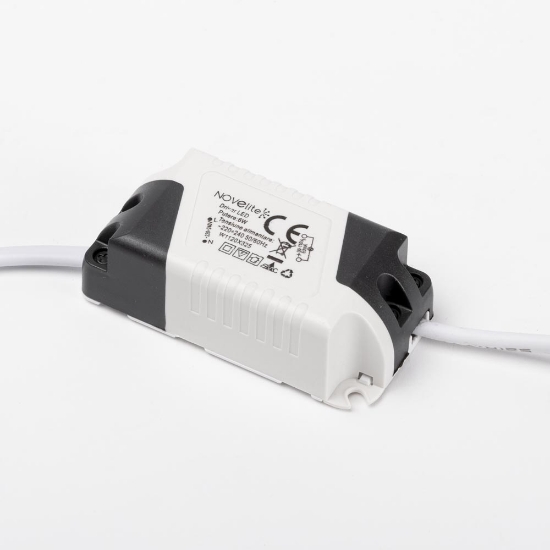 Imagine Mini Panou LED Rotund Alb ST 6W 6400K IP40 - NOVELITE
