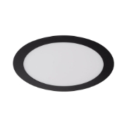 Imagine Mini Panou LED Rotund Negru ST 20W 6400K IP40 - NOVELITE