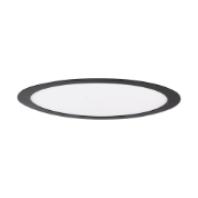 Imagine Mini Panou LED Rotund Negru ST 24W 6400K IP40 - NOVELITE