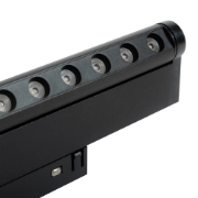 Imagine Spot Negru DOTS Slim Reglabil 12W 4000K IP20 pentru Sina Magnetica - NOVELITE