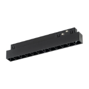 Imagine Spot Negru FAGURE Fix 12W 4000K IP20 pentru Sina Magnetica - NOVELITE