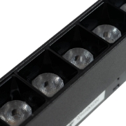 Imagine Spot Negru FAGURE Fix 12W 4000K IP20 pentru Sina Magnetica - NOVELITE