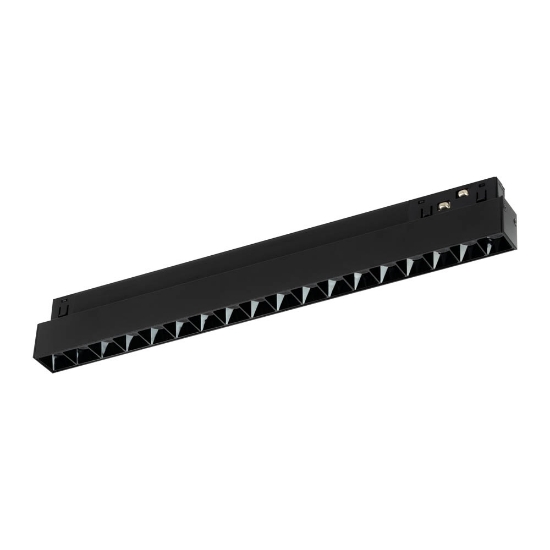 Imagine Spot Negru FAGURE Fix 18W 4000K IP20 pentru Sina Magnetica - NOVELITE