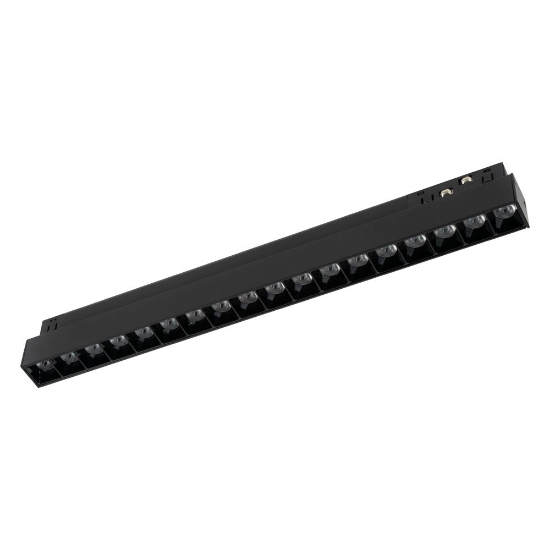 Imagine Spot Negru FAGURE Fix 18W 4000K IP20 pentru Sina Magnetica - NOVELITE