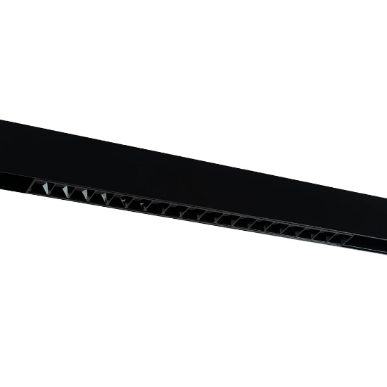 Imagine Spot Negru FAGURE Fix 18W 4000K IP20 pentru Sina Magnetica - NOVELITE