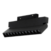 Imagine Spot Negru FAGURE Reglabil 12W 4000K IP20 pentru Sina Magnetica - NOVELITE