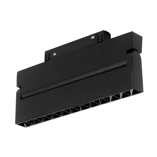 Imagine Spot Negru FAGURE Reglabil 12W 4000K IP20 pentru Sina Magnetica - NOVELITE