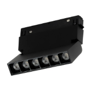 Imagine Spot Negru FAGURE Reglabil 6W 4000K IP20 pentru Sina Magnetica - NOVELITE