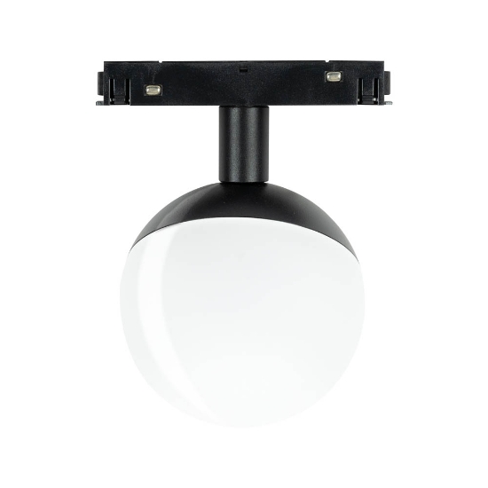 Imagine Spot Negru GLOB 12W 4000K IP20 pentru Sina Magnetica - NOVELITE