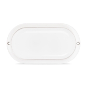 Imagine Corp BAT LED Oval Alb IP54 12W 6500K Dispersor Opal - HOMELIGHT