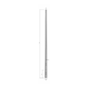 Imagine Stalp Conic Ingropat 9.8m fara usita - LDT