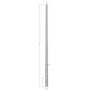 Imagine Stalp Conic Ingropat 12.8m fara usita - LDT