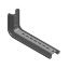 Imagine Consolă jgheab 630mm – NOVELITE | DKL-60-PG