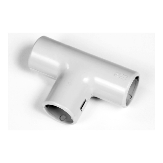 Imagine Cupla îmbinare T pentru tub rigid Ø20mm – COURBI | 37-20002-020