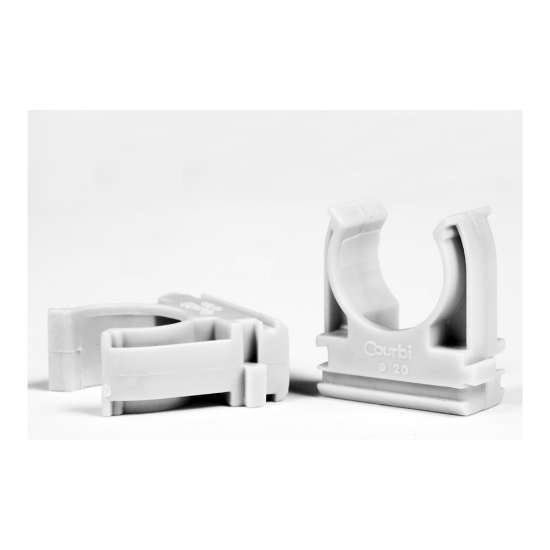 Imagine Clemă fixare pentru tub rigid Ø20mm – COURBI | 34-21002-020