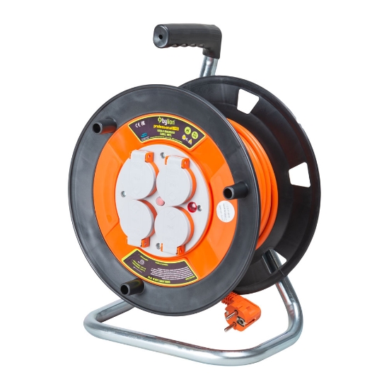 Imagine Derulator cablu 4 prize 3x2,5mm² 40m IP44 – BYLION