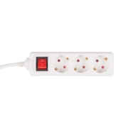 Imagine Prelungitor 3 prize cu întrerupător 3x1,5mm² 1,5m – HOMELIGHT