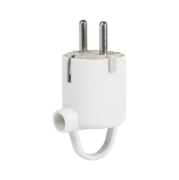 Imagine Ștecher ceramică cu contact de protecție și inel – NOVELITE