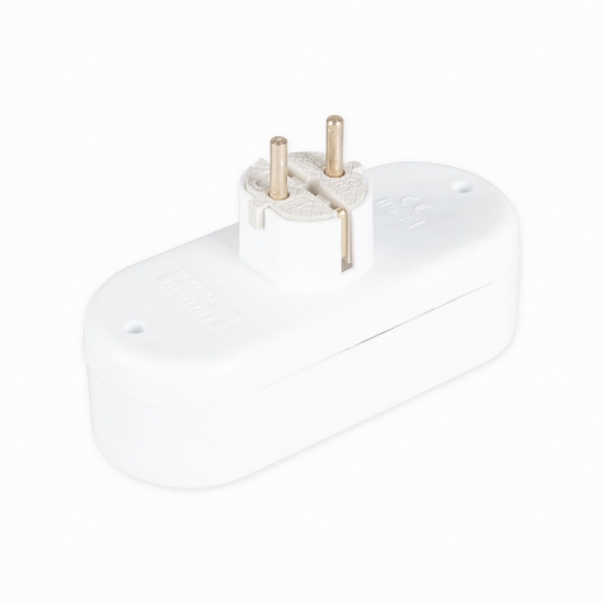 Imagine Triplu ștecher Schuko ceramic – IPEE