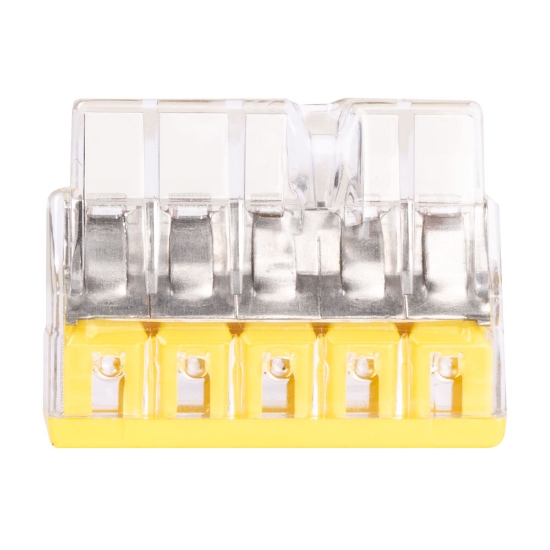 Imagine Clemă legătură 5 conductoare FY 0,5-2,5mm² – WAGO | 2273-205
