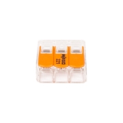 Imagine Clemă legătură 3 conductoare FY/MYF max. 6mm² – WAGO | 221-613