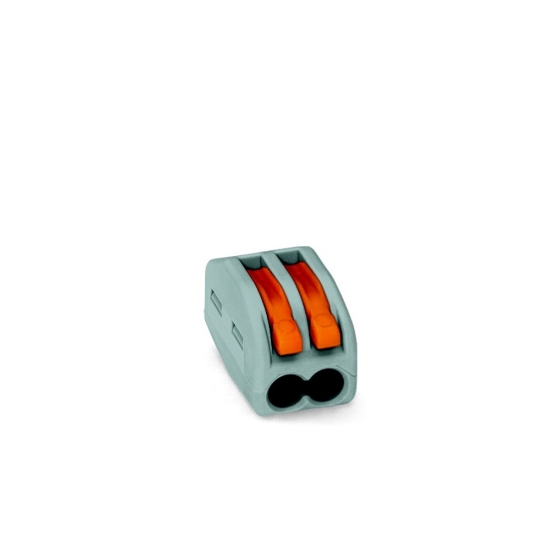 Imagine Clemă legătură 2 conductoare max. 4mm² – WAGO | 222-412