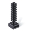 Imagine Suport cu diblu negru – SCAME | 839.39/101