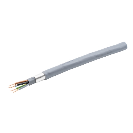Imagine Cablu energie armat cupru, CYABY-F 5x4 mm² – tambur