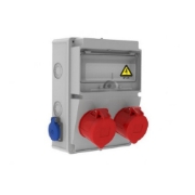 Imagine Tablou Sigurante 2P (5x32A) 380V + 2P (1x16A) 220V IP44