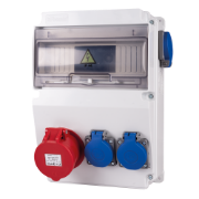 Imagine Tablou Sigurante 1P (5x16A) 380V + 2P (1x16A) + 2P (1x16A) 220V IP44
