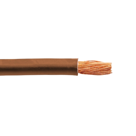 Imagine Conductor flexibil cupru, MYF 6 mm², maro – colac