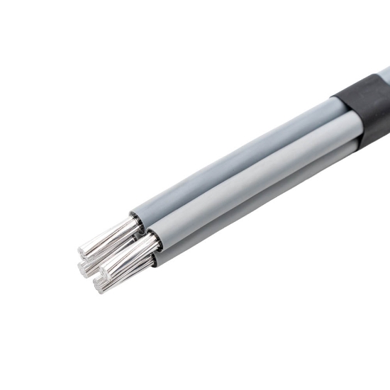 Imagine Cablu aluminiu tip Enel, ARE4E4x3X70+54.6N 0.6/1 KV ENEL