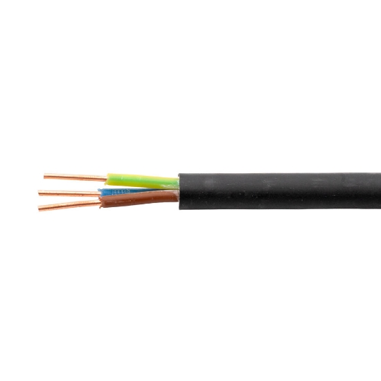 Imagine Cablu fără halogen cupru, N2XH 3x1.5 mm² B2ca 