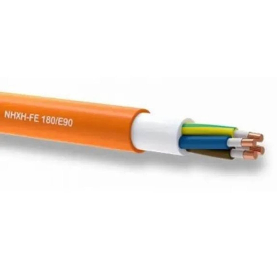 Imagine Cablu rezistent la foc cupru, fără halogen, NHXH FE180 E90 4x25 mm²