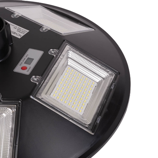 Imagine Corp Solar Pietonal LED PARK Negru Senzor de miscare 150W 6400K IP65 - NOVELITE