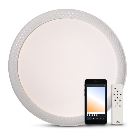 Imagine Plafoniera Smart Luxera 36W 3000K-6500K IP20, PULSAR