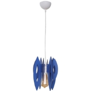Imagine Pendul Elips Albastru 1xE14 60W 70cm