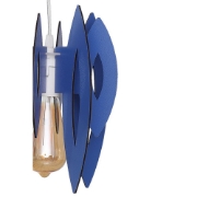 Imagine Pendul Elips Albastru 1xE14 60W 70cm