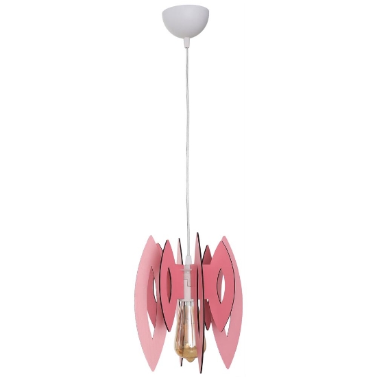 Imagine Pendul Elips Roz 1XE14 60W 70cm