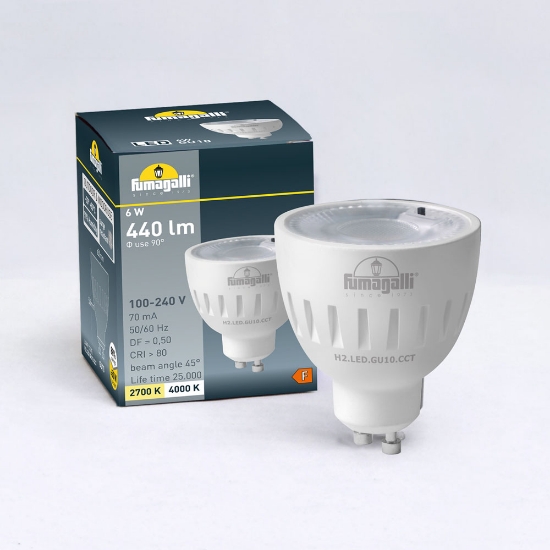 Imagine Bec spot LED 6W GU10 CCT, Fumagalli