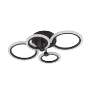 Imagine Lustra Urban LED 45W 3CCT 3150lm IP20, Negru, Erste